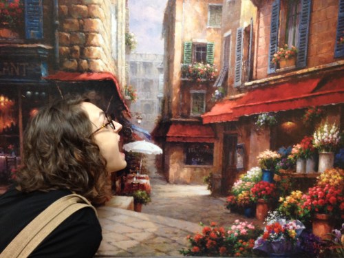 Ruth is so hungry, she could eat a fake umbrella