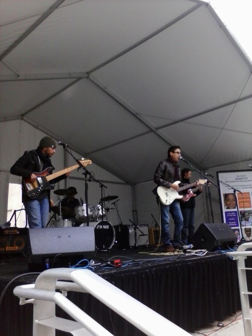 La Sien played an awesome set. There's a reason why they won the Best Latin category at this year's Houston Press Music Awards